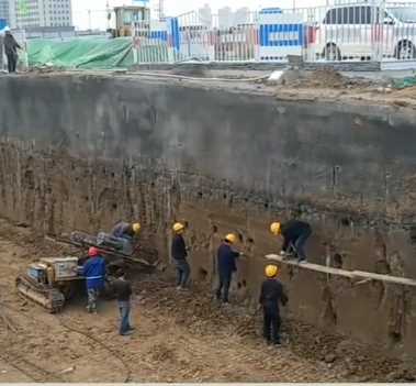 马鞍山当涂县土钉墙支护