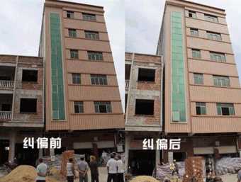 马鞍山当涂县倾斜纠正